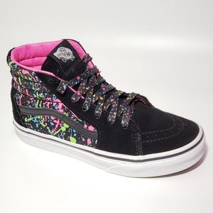 Vans Sk8-Hi Paint Splatter Black/Neon Multicolor